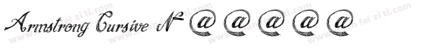 Armstrong Cursive N字体转换